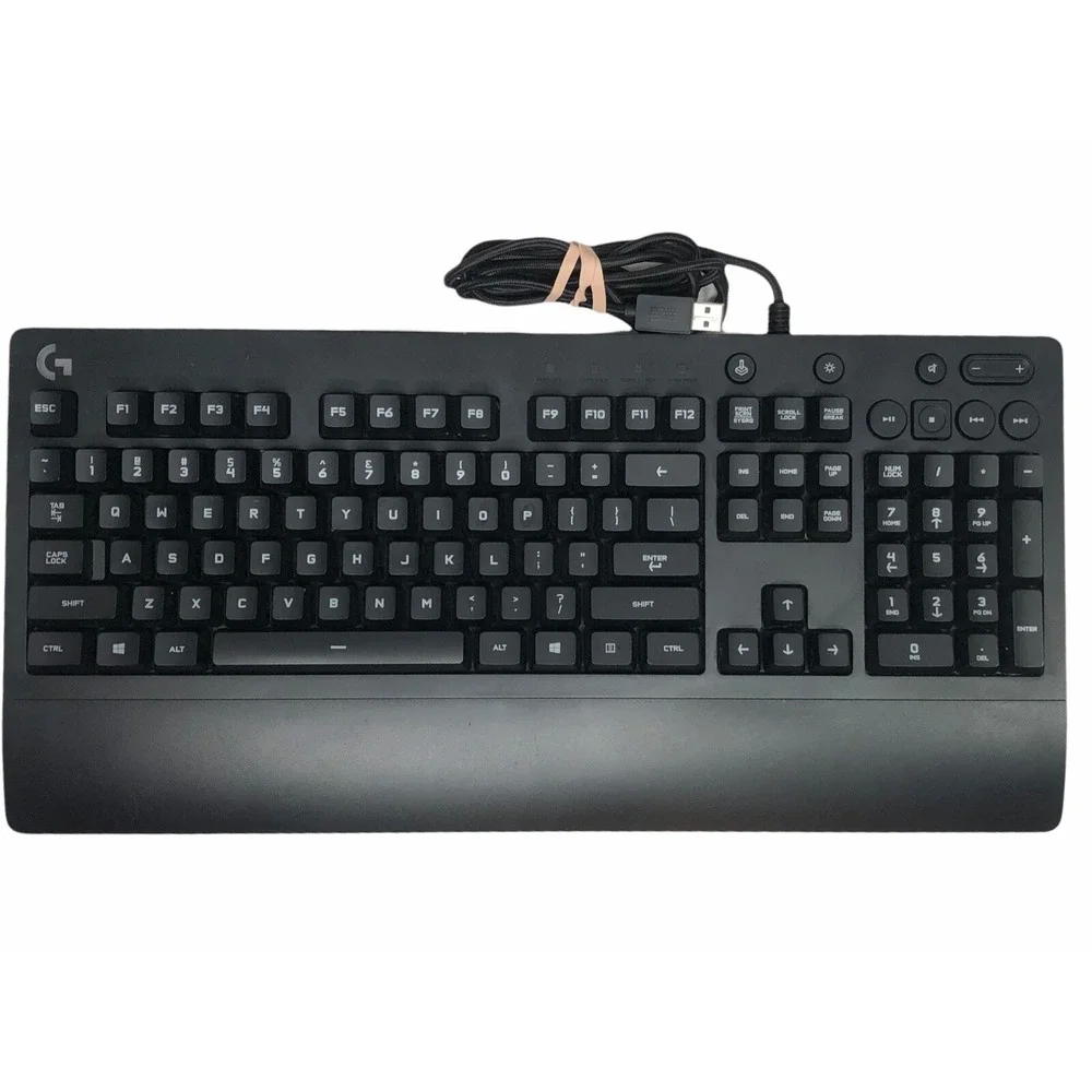 Logitech G213 Prodigy RGB Gaming Wired Keyboard‎ Black Color Backlighting EUC